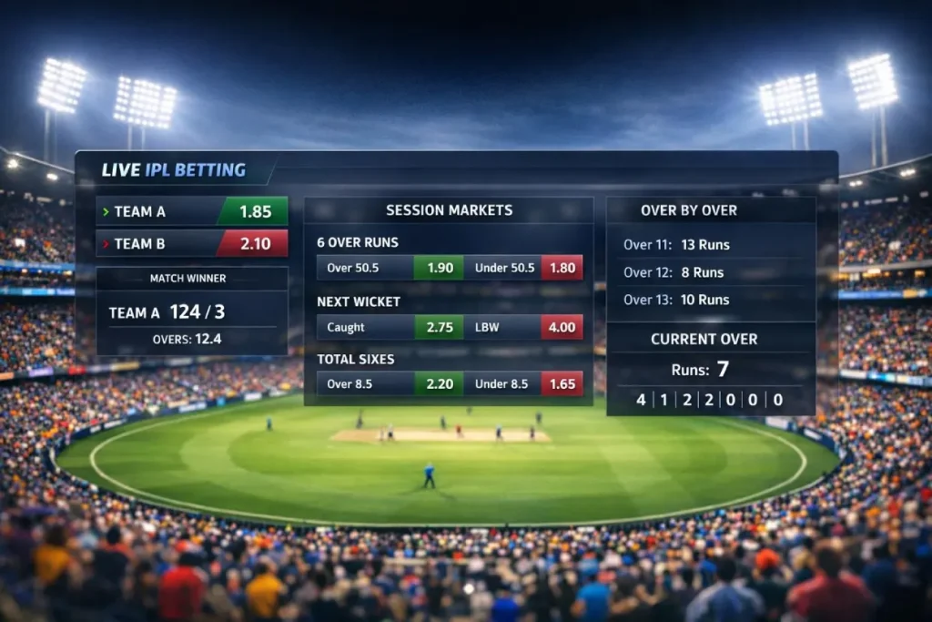 Online Cricket Betting ID live markets on fairplayexchid.net